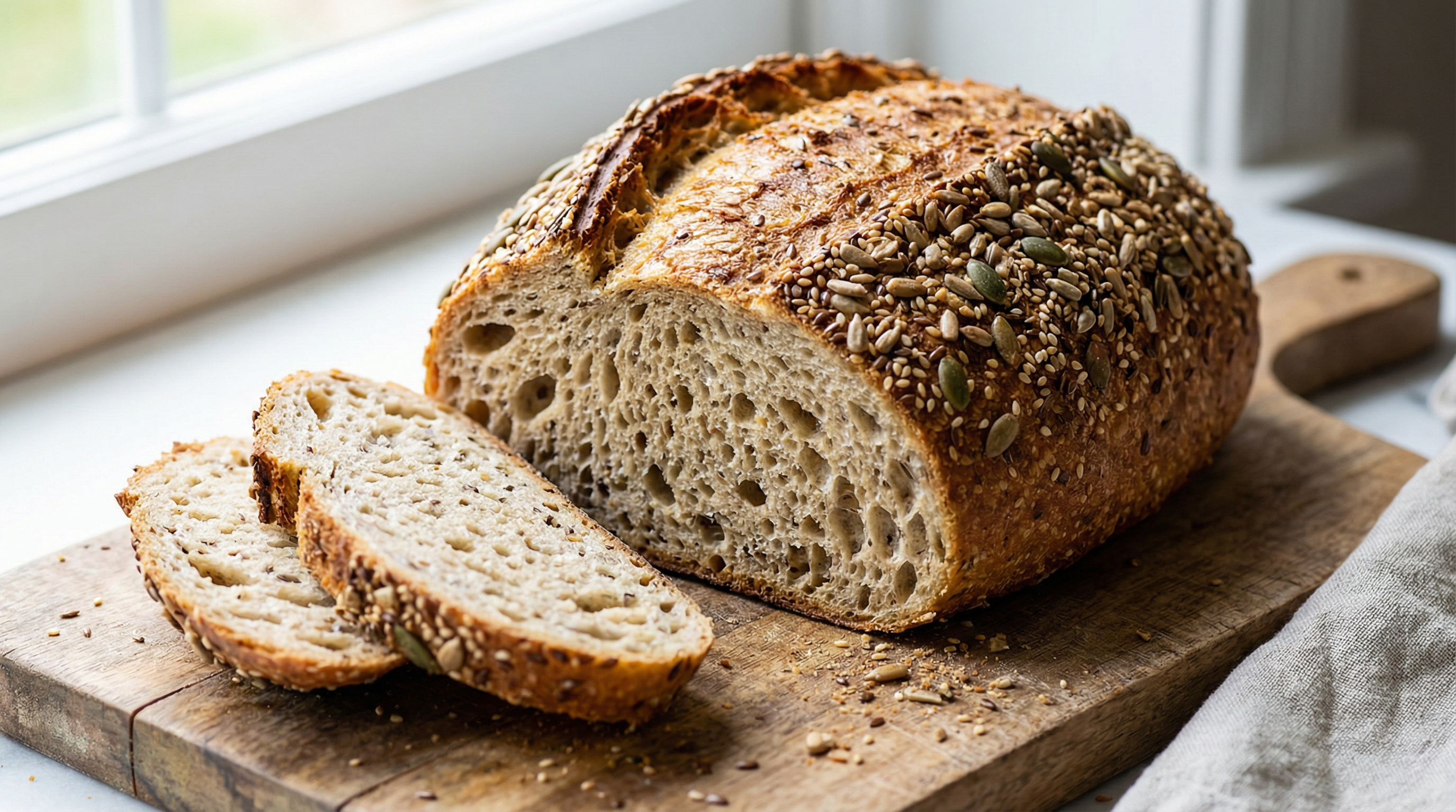 Seeded Sourdough Batard