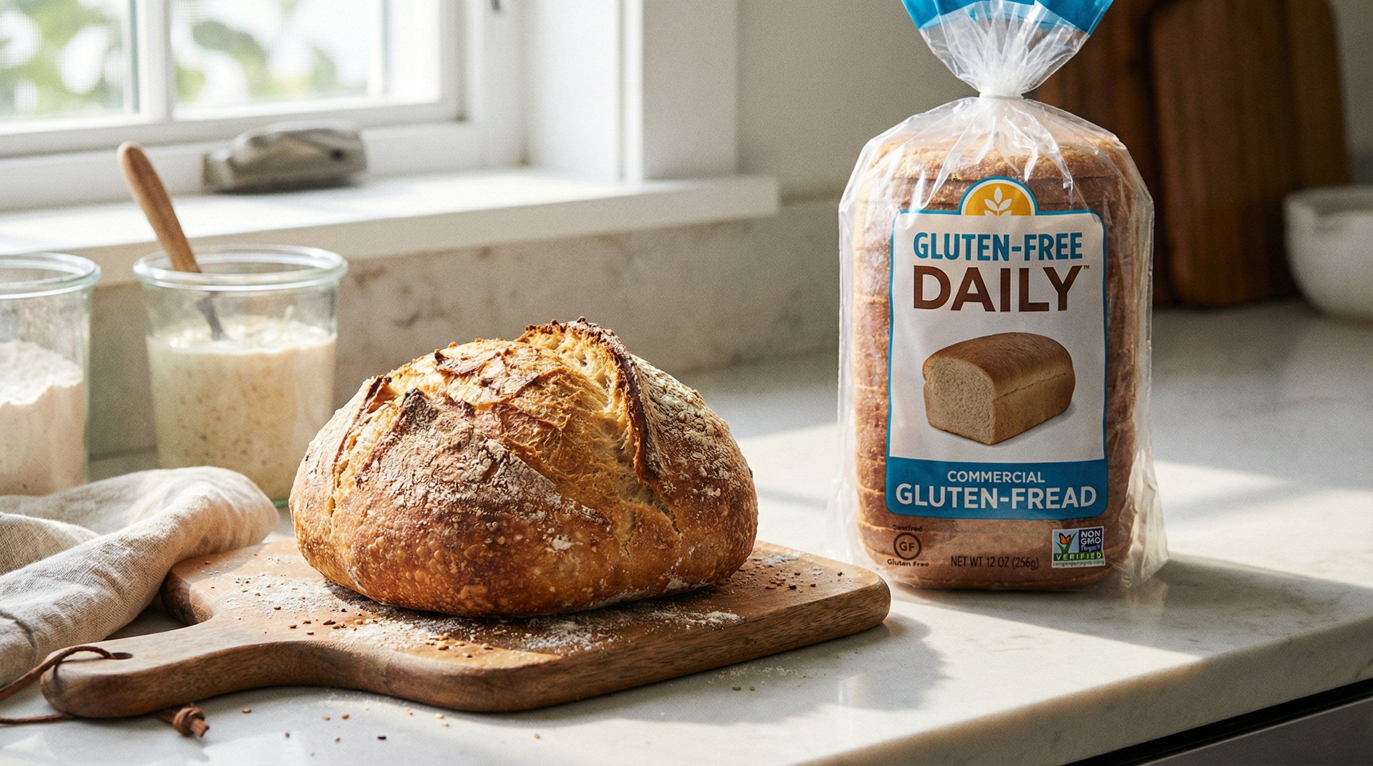 Store bread vs home bread